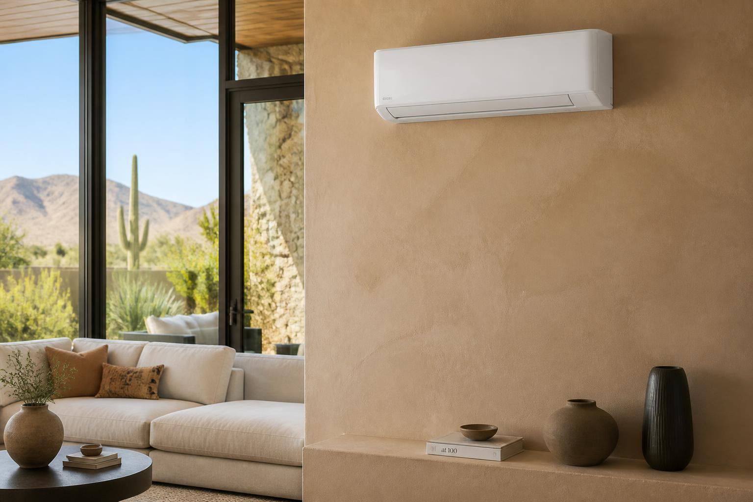 Quiet, efficient heating & cooling — no ductwork required