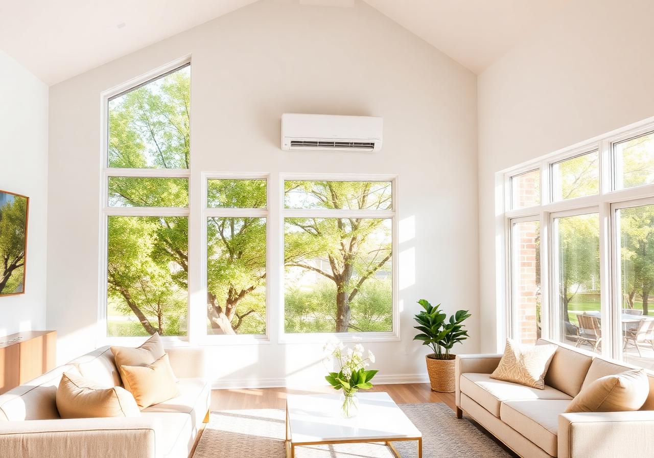 Quiet, efficient heating & cooling — no ductwork required